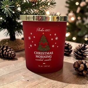 2 wickets Christmas candle - 16 oz - Sparkling Cinnamon- New